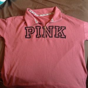 PINK half zip