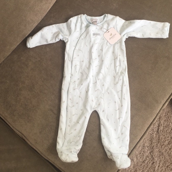 Baby boy footed absorba outfit