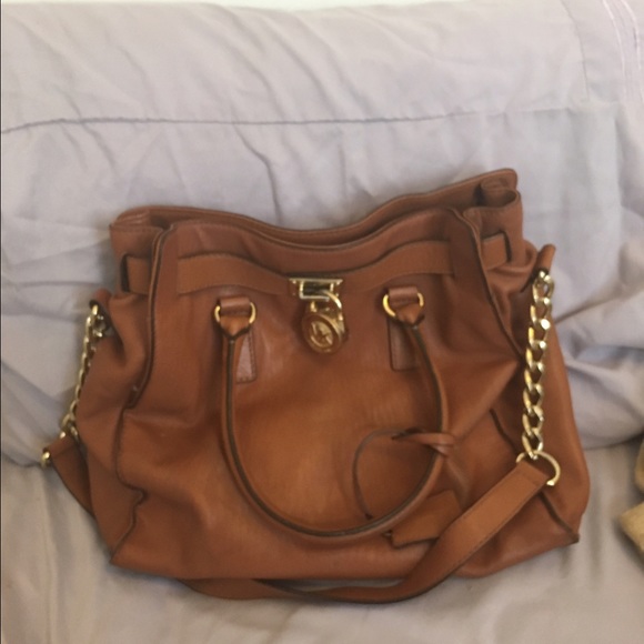 Michael Kors brown leather bag - Picture 2 of 3