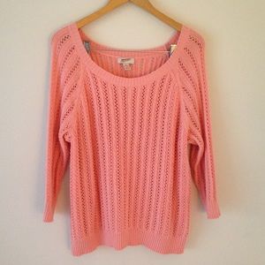 Chunky Peach Arizona Sweater