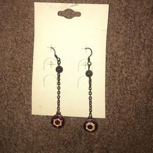 Long earrings