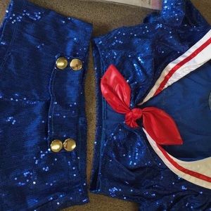 NEVER worn sailor costume