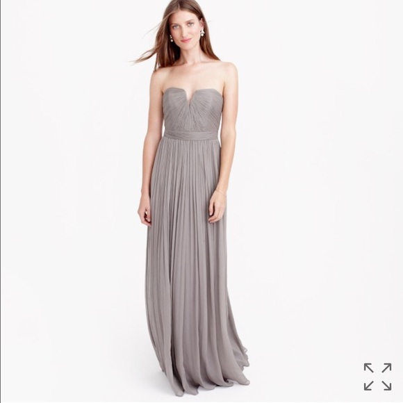 J. Crew Nadia Silk Chiffon Dress