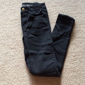 Hi-Rise Black American Eagle Jeggings