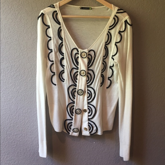 LEIFSDOTTIR designer cardigan-Anthropologie - Picture 2 of 4