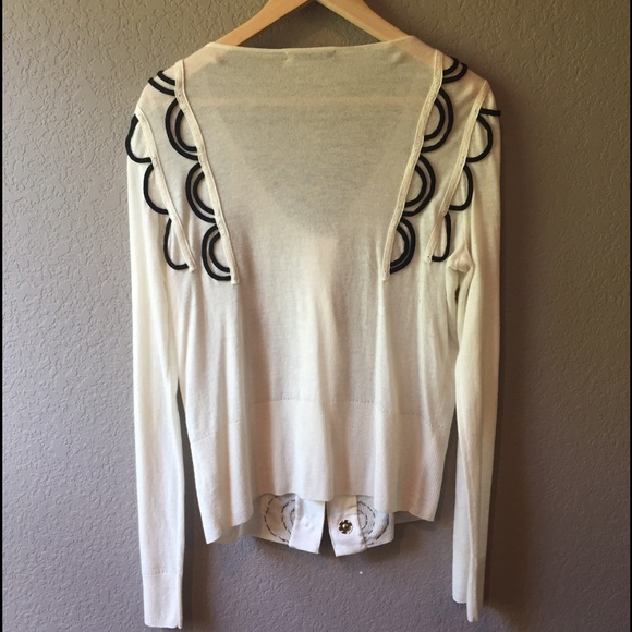 LEIFSDOTTIR designer cardigan-Anthropologie - Picture 3 of 4