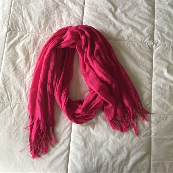 Lightweight Pink Scarf