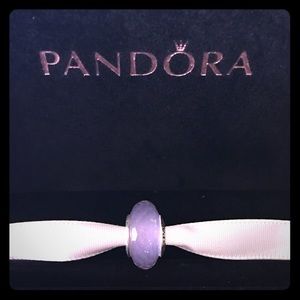 Pandora Purple Shimmer Murano