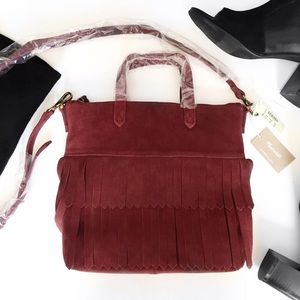 Madewell Fringe Transport Crossbody