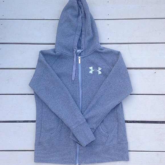 Under armour zip up hoodie