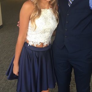 Terry Cosa 2-piece homecoming dress