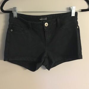 Wet Seal black stretchy shorts