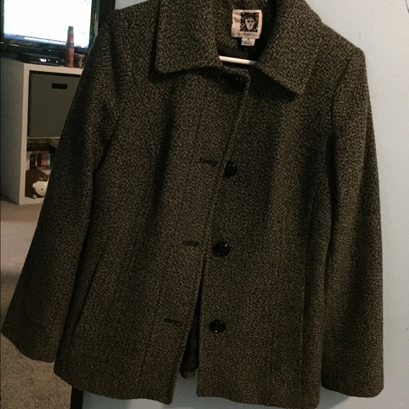 Anne Klein Pea Coat NWOT