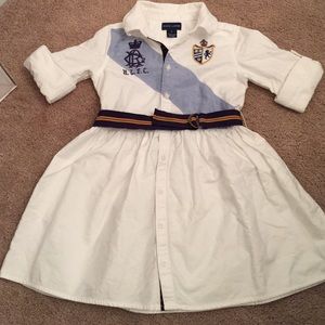 Ralph Lauren shirt dress sz 5