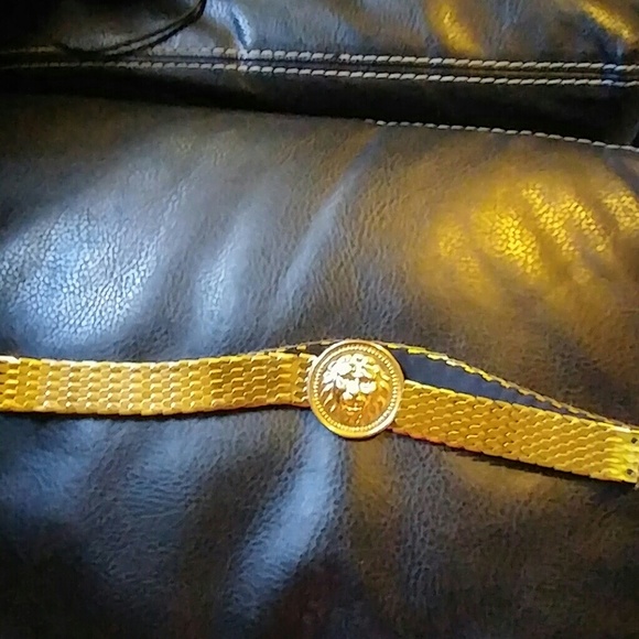 Vintage Lion Head Belt