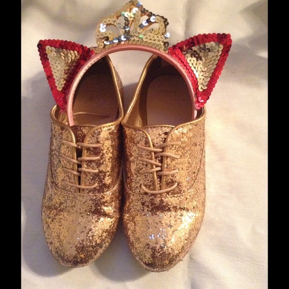 Gymboree girl glitter shoes