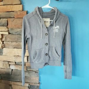 Grey Hollister Sweater