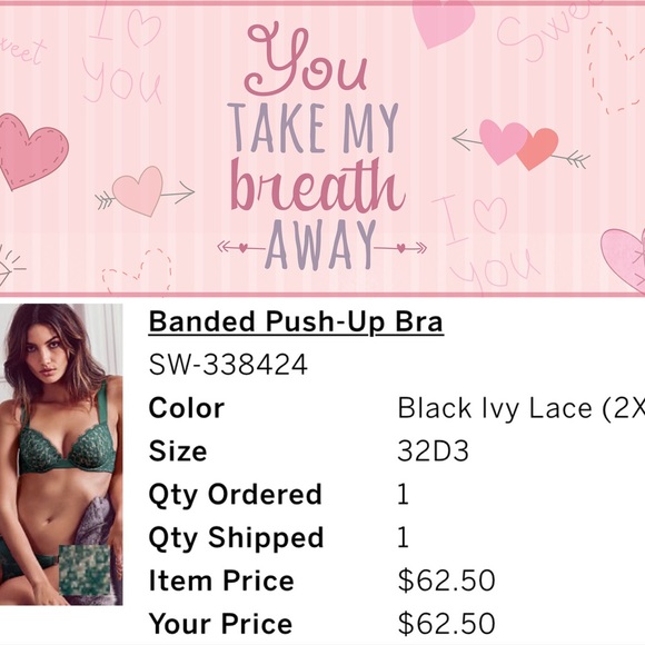 Victoria Secert Very Sexy Bras