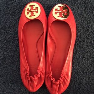 Red Tory Burch Flats