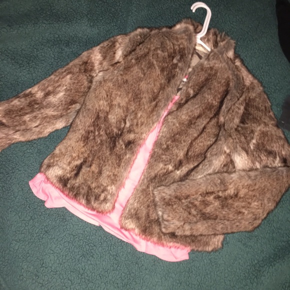 Reduced! Faux fur coat