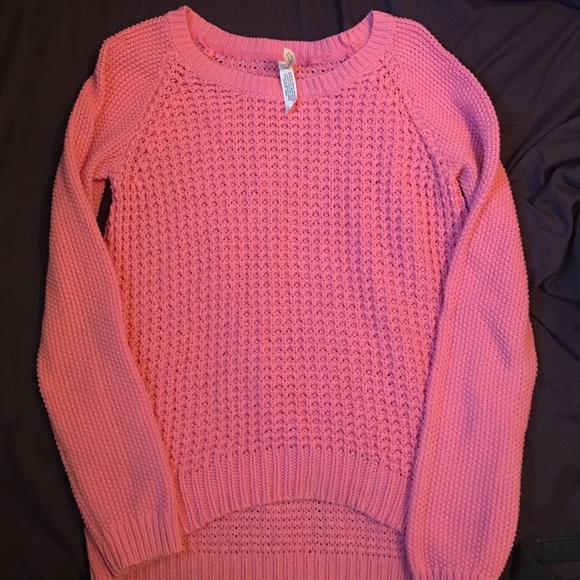 Pink sweater