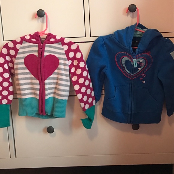 Baby Gap zip up sweaters