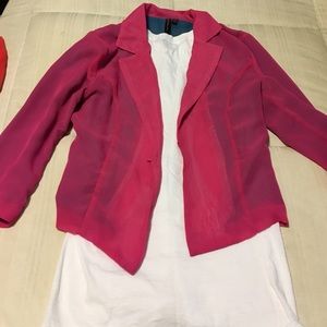 ✖️✖️🔴SOLD🔴✖️✖️Material girl pink blazer