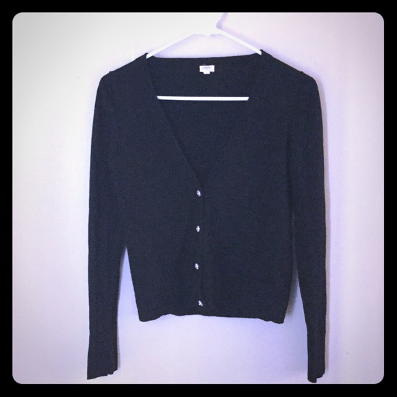 J. Crew Black Cardigan