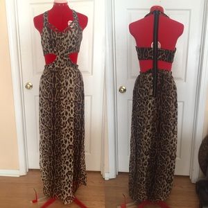Leopard Maxi Dress