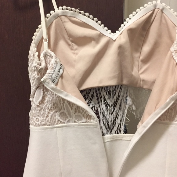 hello molly white bodycon dress - Picture 3 of 4