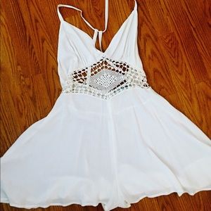 White Romper NWOT