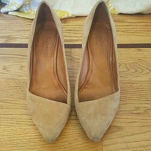 Leather Madewell Heels