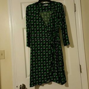 New York and company Faux wrap Dress