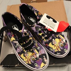 Brand new!! Size 12 Authentic Disney Villains Vans