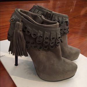 Phillip Lim Suede Ankle Booties