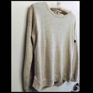 Oatmeal Heather Boxy Sweater