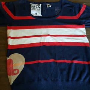 "Reserved" Used Harajuku Lovers sweater