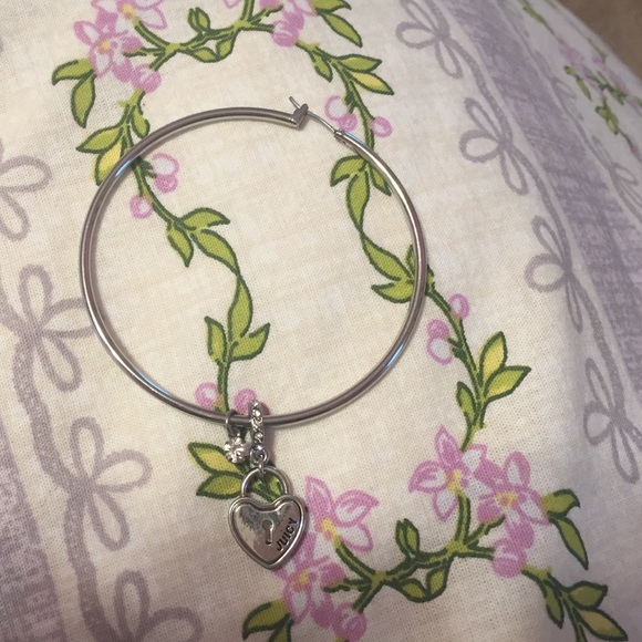 Juicy Couture hoop earrings - Picture 2 of 2