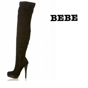 🔥24 HR SALE Bebe over the knee / thigh high boot
