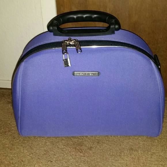 Purple travel bag