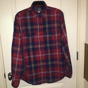 J. Crew Flannel Shirt in Plaid