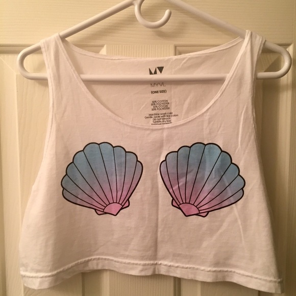 Mermaid Bra Crop Top
