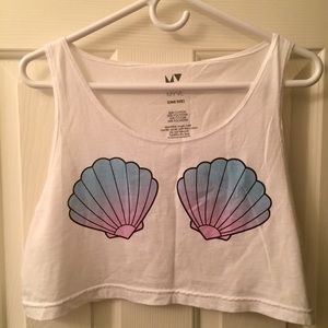 Mermaid Bra Crop Top