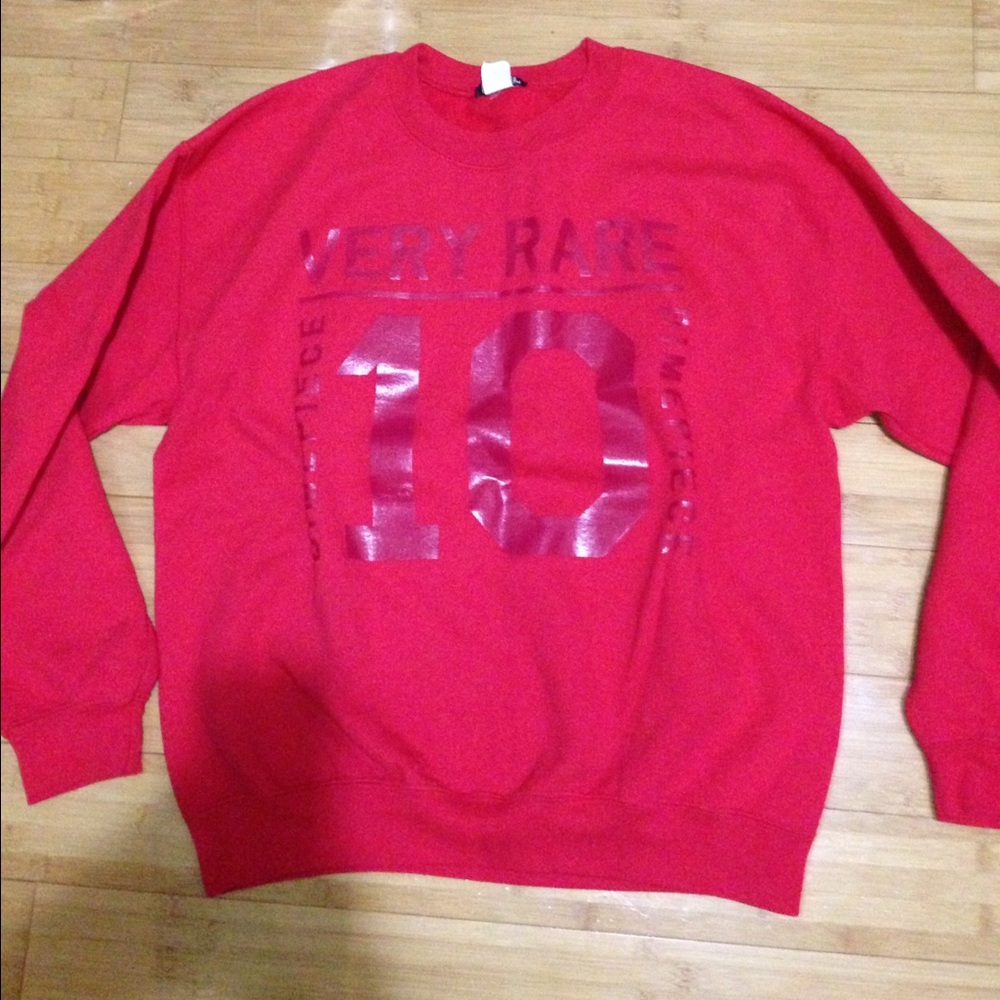 DIMEPIECE "Very Rare 10" oversized sweatshirt.