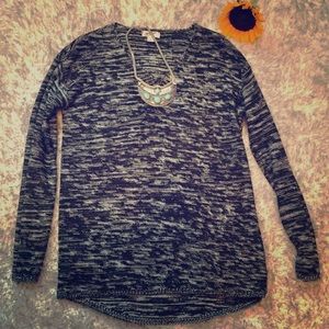 Cozy Medium Arizona Jeans Black & Gray Sweater