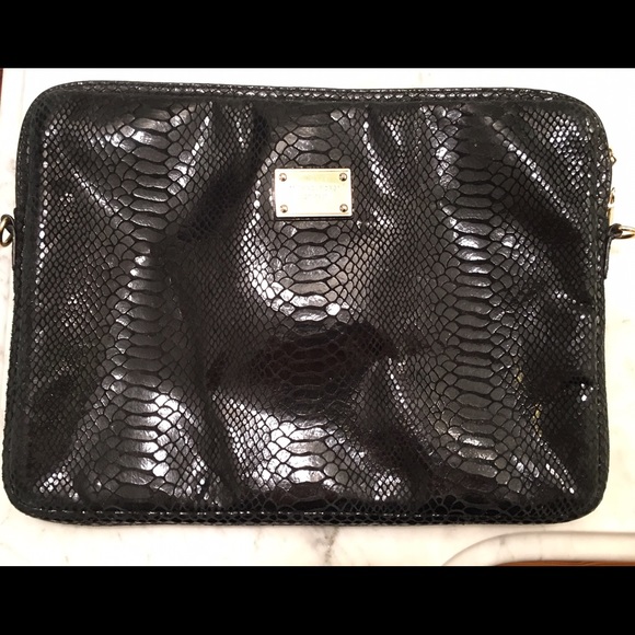 Michael Kors black laptop case