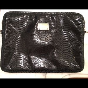Michael Kors black laptop case