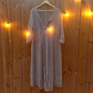 Free People Silky Maxi dress