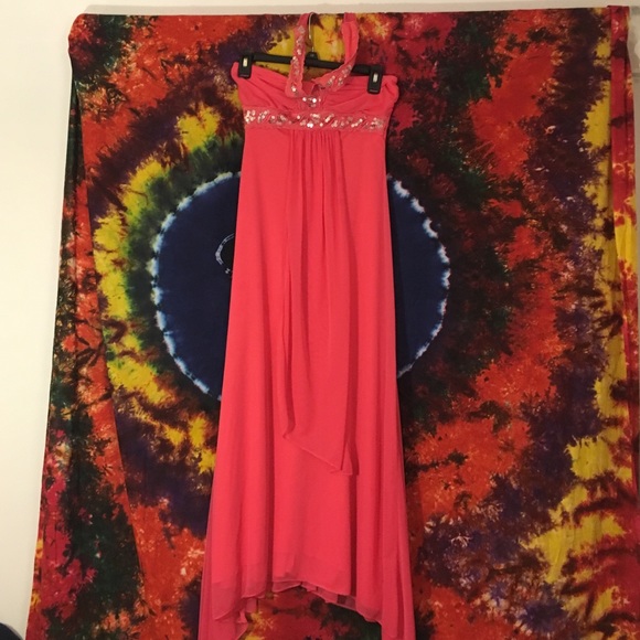 Peach Prom Dress