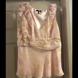 Daisy Fuentes pink top